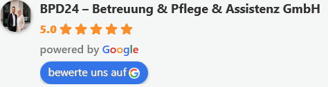 Bewertung zur Persönlichen Assistenz von BPD24