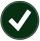 Häkchen-Icon von BPD24 für Bestätigung und erledigte Aufgaben